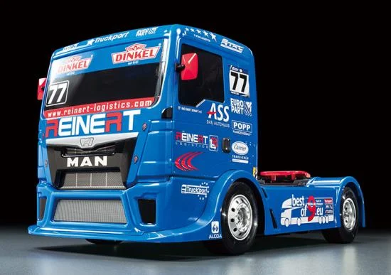 Tamiya Reinert Racing MAN TGS TT-01E — image 2 of 7