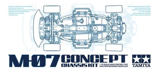 Tamiya M-07 Concept Chassis Kit — image 4 of 9