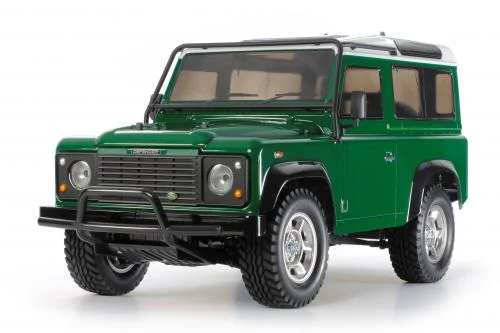 Tamiya Land Rover Defender 90 Clear Bodyshell &mdash; image 2 of 2