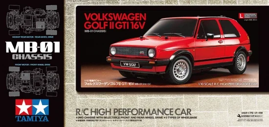 Tamiya VW Golf II GTI 16V (MB-01) — image 14 of 15