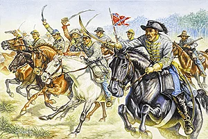 Italeri Confederate Cavalry Usa Civil War