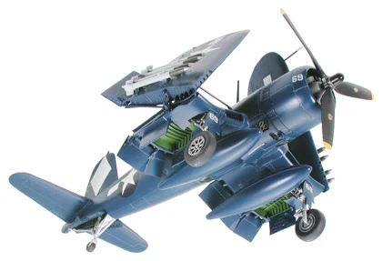 Tamiya Vought F4U-1D Corsair With Moto Tug &mdash; image 4 of 8