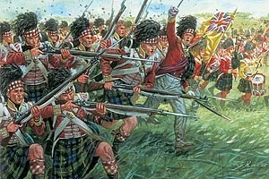 Italeri Scottish Infantry Nap War