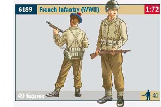 Italeri French Infantry (WWII) &mdash; image 2 of 6