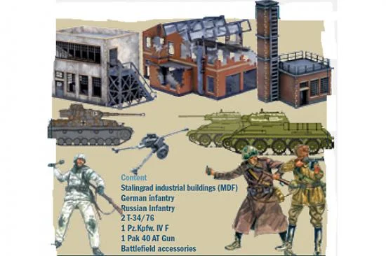 Italeri Battle Set WWII Stalingrad Factory — image 1 of 15
