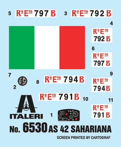 Italeri As 42 Sahariana — image 13 of 13