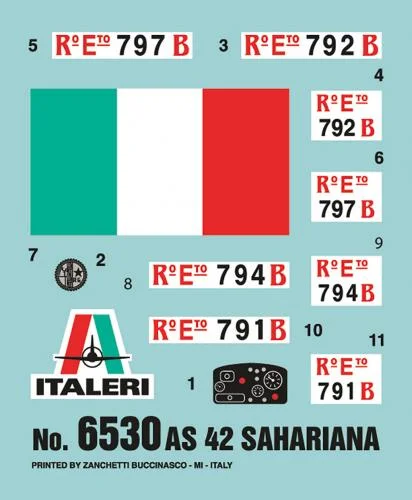 Italeri As 42 Sahariana — image 10 of 12