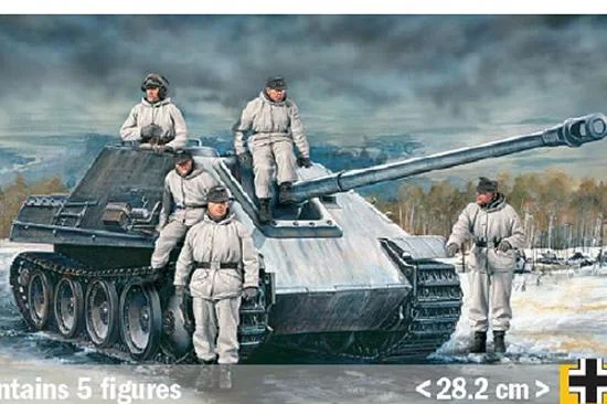 Italeri Sd Kfz 173 Jagdpanther Winter Crew — image 1 of 10