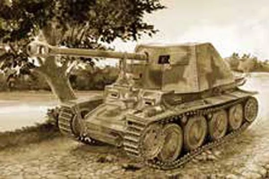 Italeri Sd Kfz 138 Ausf H Marder III W Crew — image 1 of 11