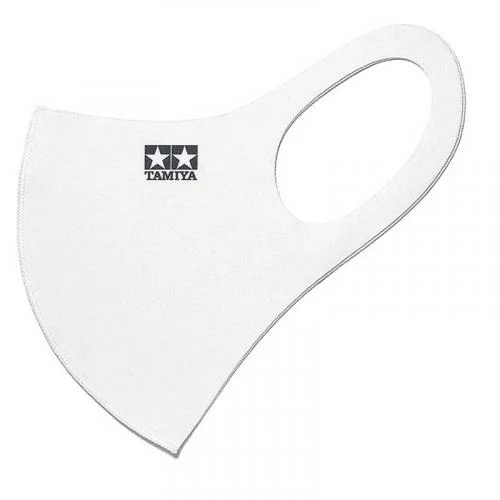 Tamiya Official Comfort Fit Face Mask - White - Large — image 2 of 4