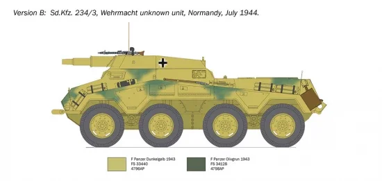 Italeri Sd.Kfz. 234/3 — image 9 of 12