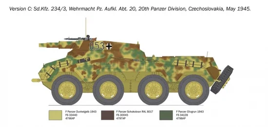 Italeri Sd.Kfz. 234/3 — image 8 of 12