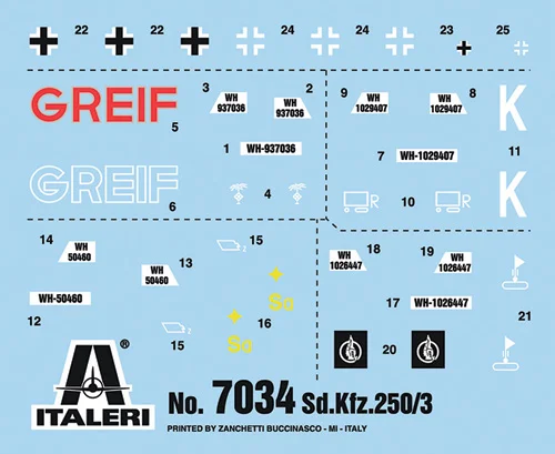 ITALERI 1/72 SDKFZ 250/3 — image 3 of 8