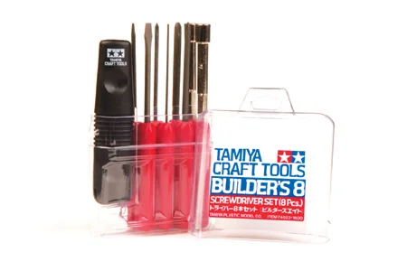 Tamiya Builders 8 Screwdriver Set — image 2 of 3