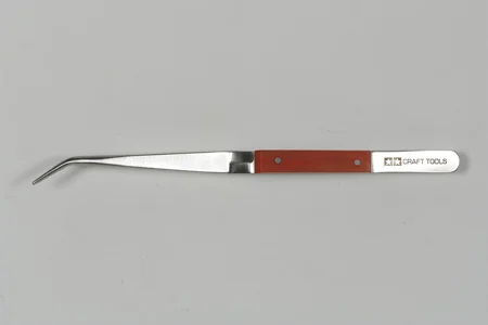 Tamiya Hg Reverse Action Angled Tweezers — image 2 of 2