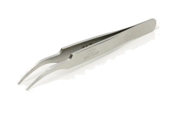 Tamiya Hg Angled Tweezers Round Tip — image 2 of 2