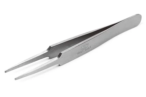 Tamiya HG Straight Tweezers Round Tip — image 3 of 3