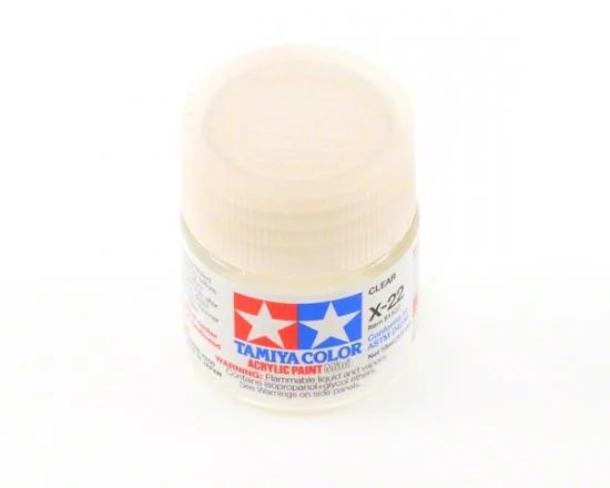 Tamiya Acrylic Mini Paints X-22 Clear — image 1 of 4