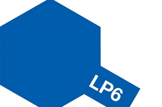 Tamiya Lacquer Paint LP-6 Pure Blue &mdash; image 2 of 6