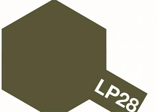 Tamiya Lacquer Paint LP-28 Olive Drab — image 2 of 5