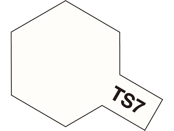 Tamiya Spray Paint TS-7 Racing White — image 1 of 4