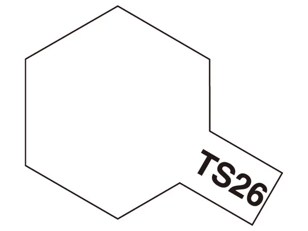 Tamiya Spray Paint TS-26 Pure White — image 1 of 4