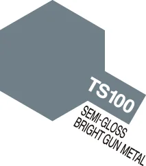 Tamiya Spray Paint TS-100 SG Bright Gun Metal — image 2 of 4