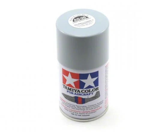 Tamiya AS26 Spray Paint - Light Ghost Grey — image 2 of 4