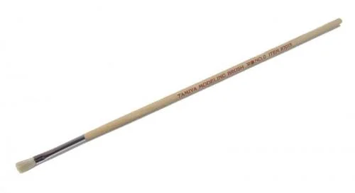 Tamiya Flat Brush No.0 (Must Be Ordered In Multiples Of 20) — image 2 of 2