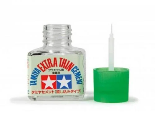 Tamiya Extra Thin Plastic Model Cement - 40ml &mdash; image 2 of 6