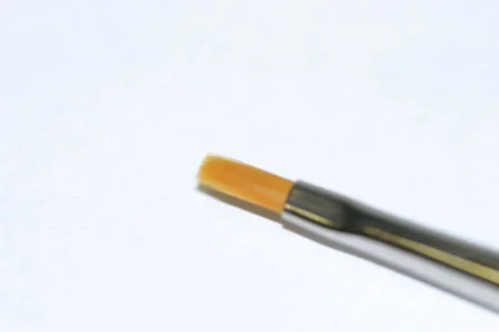 Tamiya High Finish Flat Brush No.02 (Must Be Ordered In Multiples Of 10) — image 2 of 2