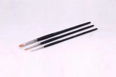 Tamiya Modelling Brush HF Standard - Set of 3 Paint Brushes &mdash; image 2 of 3