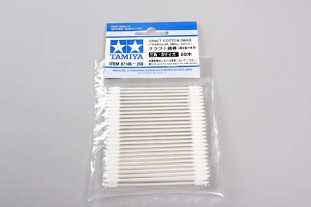 Tamiya Cotton Swabs - Triangle - Small (50) &mdash; image 3 of 5