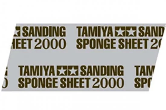 Tamiya Sanding Sponge Sheet 2000 &mdash; image 2 of 5