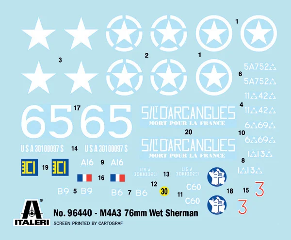 Italeri 1/35 Sherman M4A3 Wet — image 5 of 10