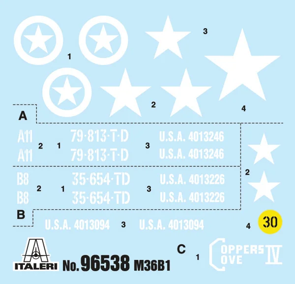Italeri 90mm GMC M36B1 — image 7 of 13