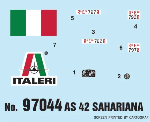 Italeri AS 42 Sahariana &mdash; image 6 of 8