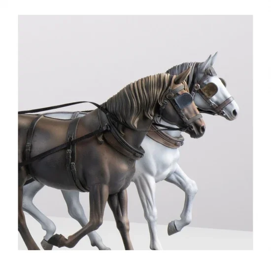 Set of 2 Wild West 1:12 Stagecoach Horses for AL20345 — image 10 of 11