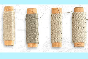 Artesania Cotton Thread Beige 0.15mm &mdash; image 2 of 2