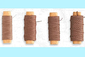 Artesania Cotton Thread Brown 0.15mm &mdash; image 2 of 2