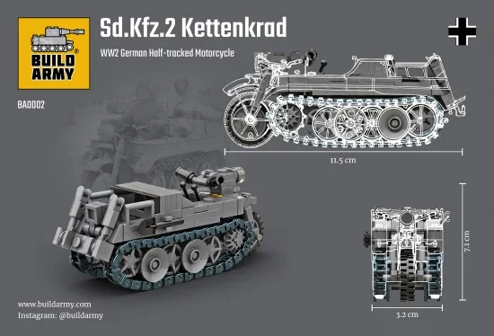 Kettenkrad Tracked Motorcycle &mdash; image 2 of 4