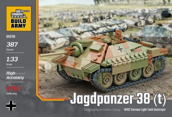 Jagdpanzer 38t Hetzer German Light Tank Destroyer — image 4 of 5