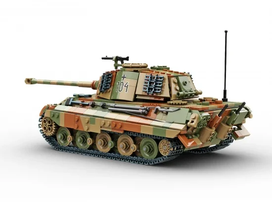 Tiger II tank in camo — image 2 of 6