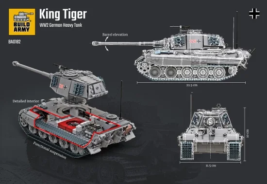 King Tiger (Tiger ll) Grey — image 4 of 7