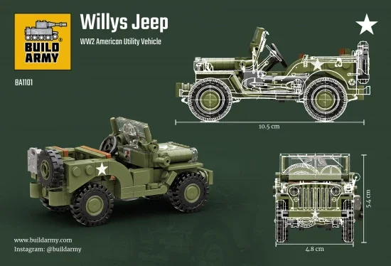 Willys MB Jeep Utility Vehicle &mdash; image 2 of 6