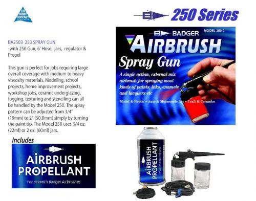 Badger Basic Airbrush Set - With Propellant — image 3 of 4