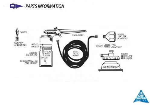 Badger Basic Airbrush Set - With Propellant — image 2 of 4