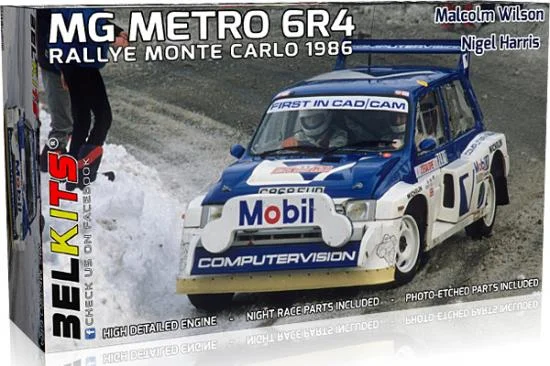 Belkits 1:24 MG Metro 6R4 Rally Monte Carlo — image 1 of 13