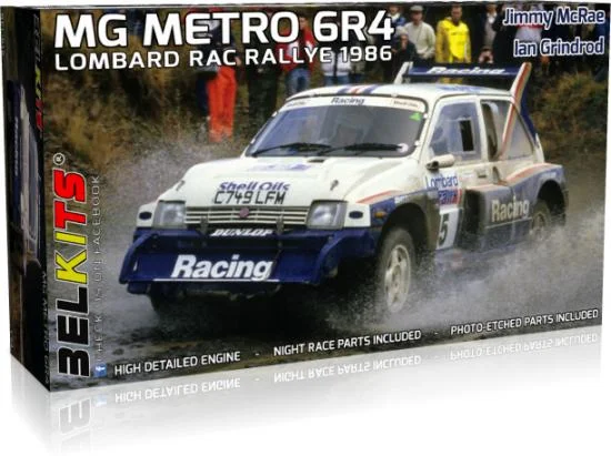 Belkits 1:24 MG Metro 6R4 - Lombard RAC Rally — image 1 of 6