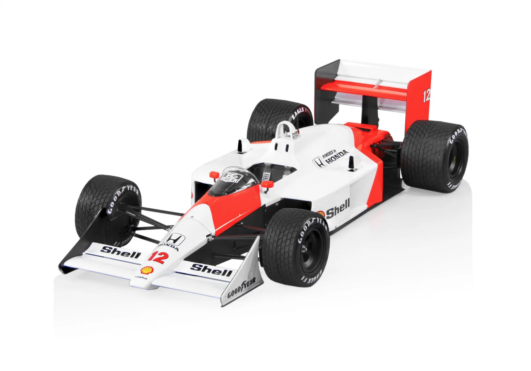 Beemax 1:12 McLaren MP4/4 Senna Model Kit (HC-BX12002)